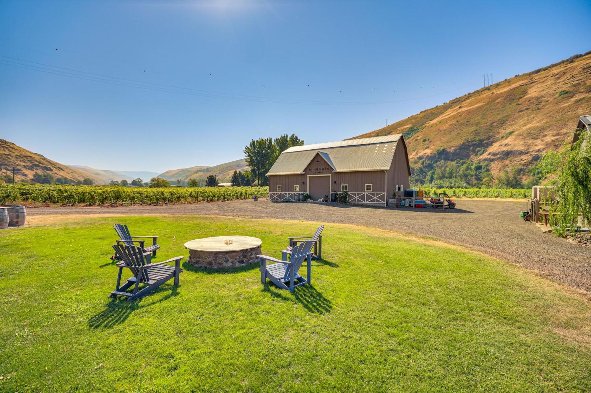 Mongata Winery Romantic Retreat On-Site Tastings! Milton-Freewater ภายนอก รูปภาพ