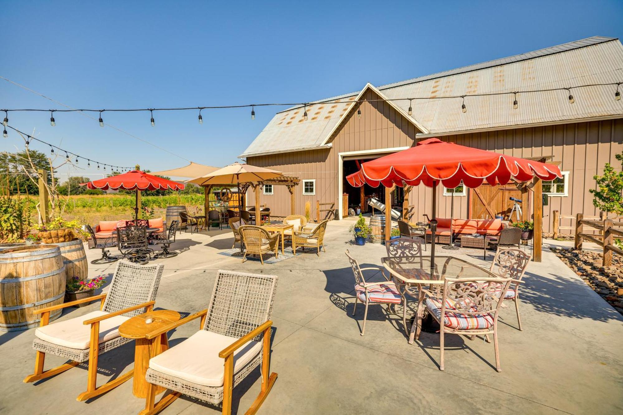 Mongata Winery Romantic Retreat On-Site Tastings! Milton-Freewater ภายนอก รูปภาพ